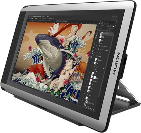 Huion Kamvas GT-156HD V2 8192 Digital Graphics Drawing Tablet, B